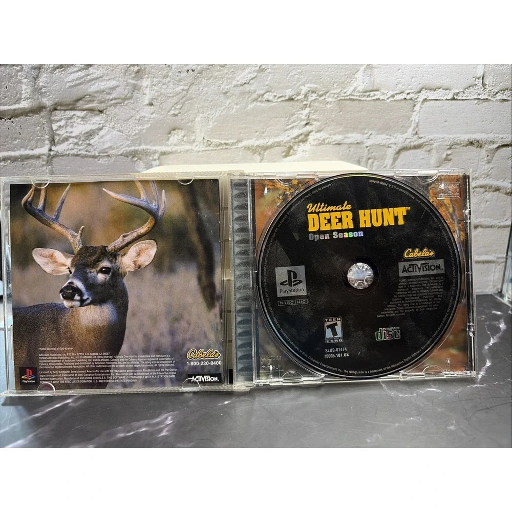 Sony‎ PlayStation Lot (4 Games) -Gex Enter The Gecko, Big Bass Fishing, etc.